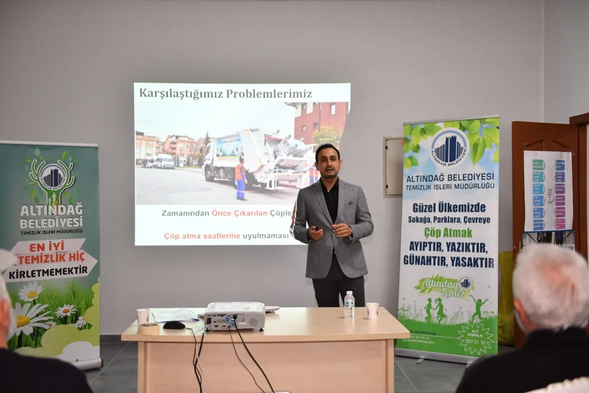 Ankara Altındağlı Beylere Temizlik Bilinci Aşılandı