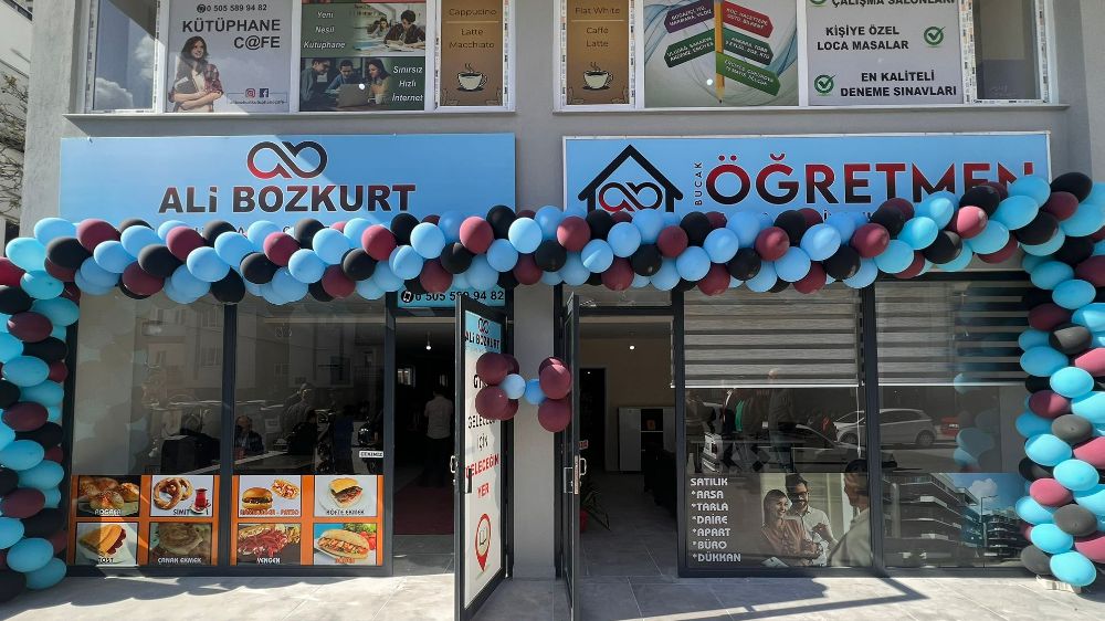 Ali Bozkurt Kütüphane Cafe ve Deneme Merkezi hizmetinizde