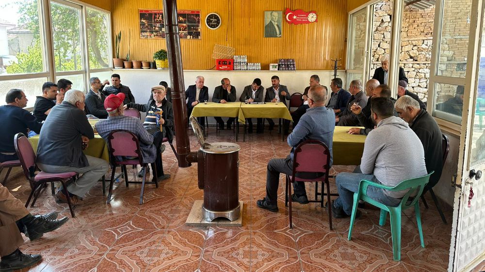 Mustafa Oğuz köylerde rüzgar gibi esiyor