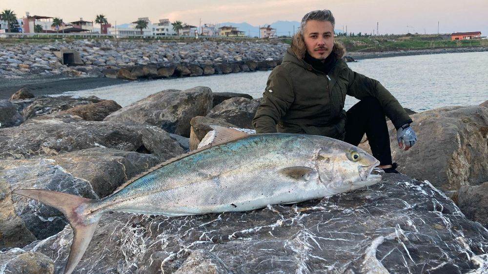 Hatay'da 18 Kilo Balık Tuttu! Amatör Balıkçının Sevinci İzleyenleri Gülümsetti!-Haberler 