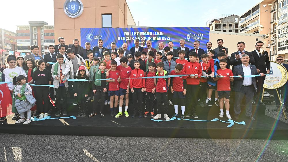 Bursa'ya Yeni Gençlik ve Spor Merkezi Kazandırıldı! -Haberler