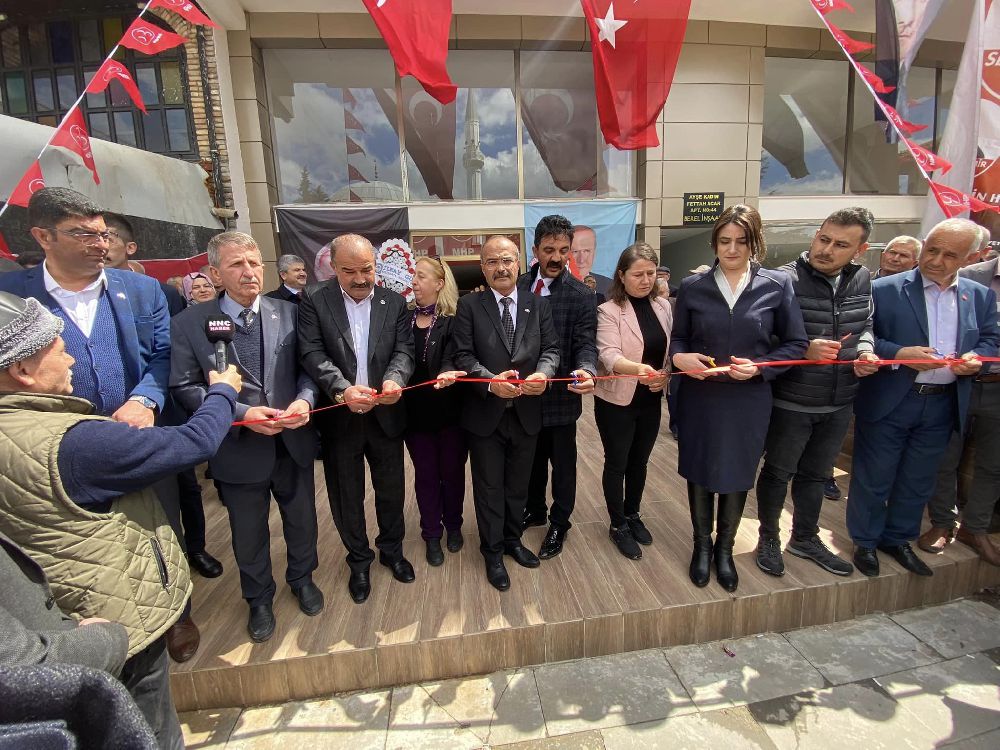 MHP Heyeti Bucak'ta, SİM Açılışı yaptı