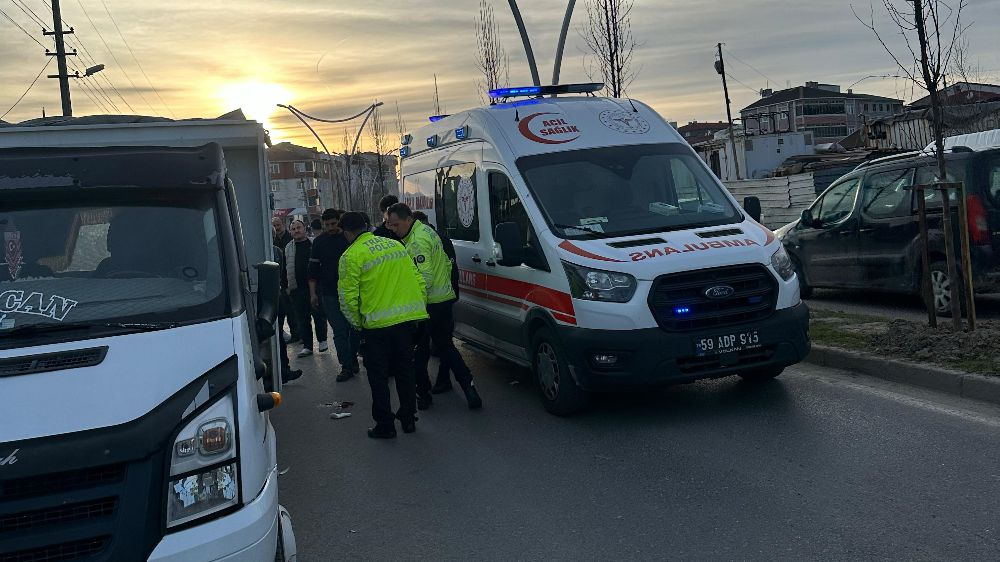 Tekirdağ Kapaklı'da Motosiklet Kazası: 1 Ağır Yaralı-Haberler