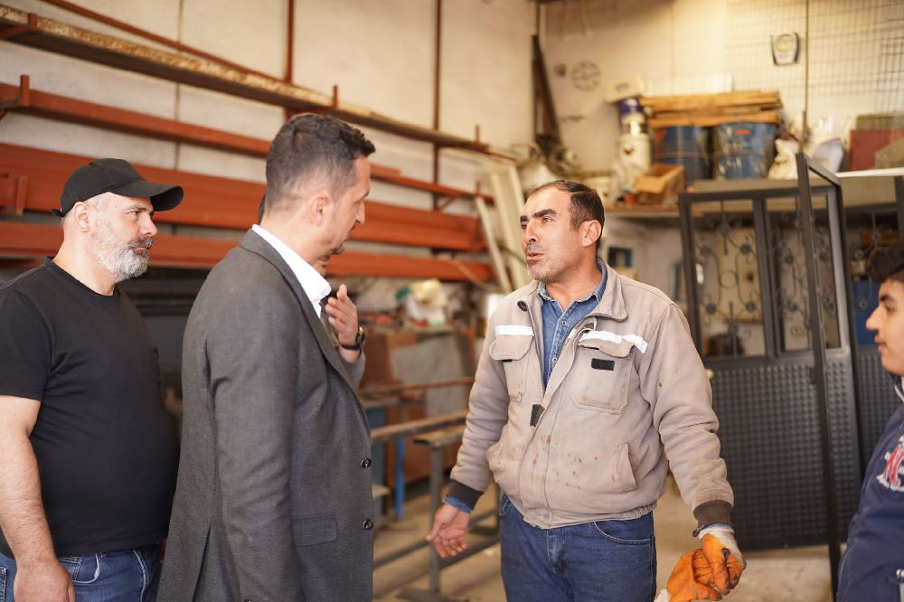 Mustafa Oğuz Sanayi ziyaretlerine devam ediyor