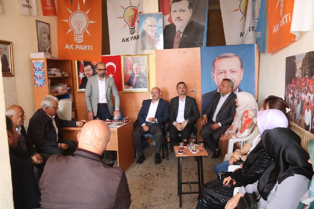 AK Parti Burdur ilçe Teşkilatları 28 Mayıs seçimleri için sahada