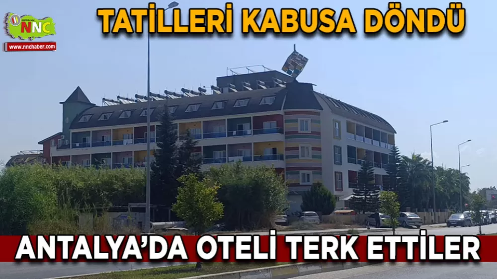 Antalya’da otel krizi Maaş isyanı ve elektriksiz tatil rezaleti!
