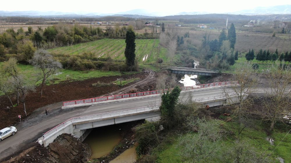 Samsun'da Kababürük ve Hamzalı Köprüleri Yeniden İnşa Edildi