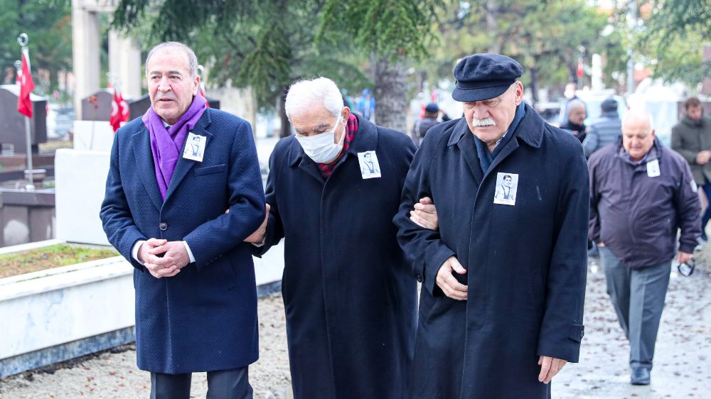 Yaşar Doğu, Cebeci Askeri Şehitliği'nde Anıldı