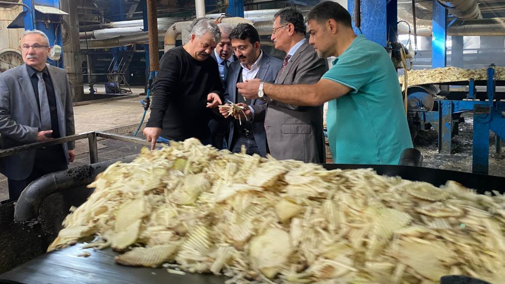 Başkan Volkan Mengi'nin Burdur Şeker Fabrikası ziyareti