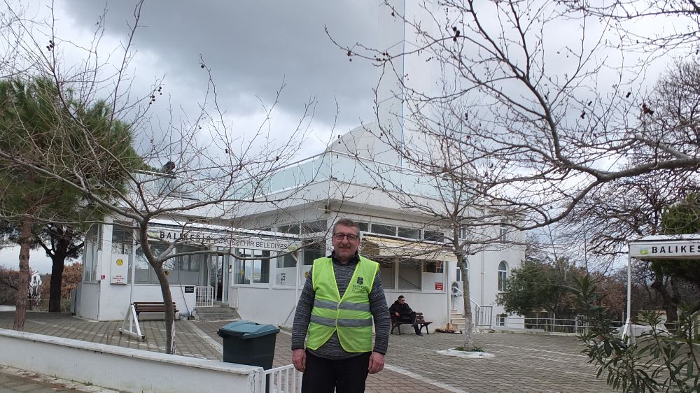Burhaniye Ören Camiinde  ramazan temizliği başladı