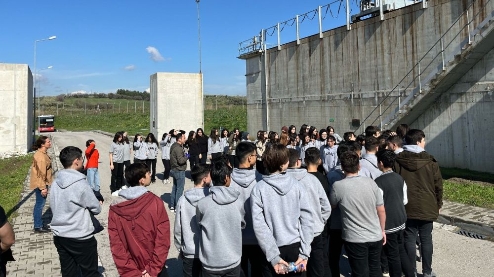 704 öğrenci Soma Atıksu Arıtma Tesisi’ni ziyaret etti| Haberler 