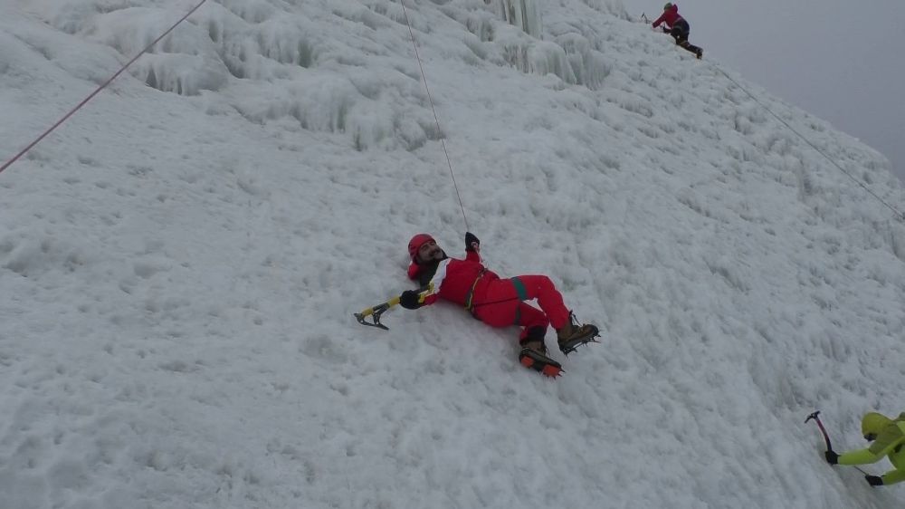 Palandöken'de buz tırmanışı| Haberler