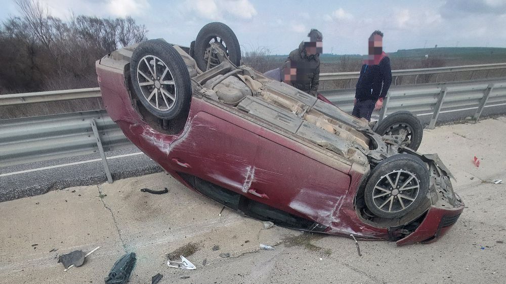 Babaeski'de Trafik Kazası: Şans Eseri Ölen Yaralanan Olmadı -Haberler