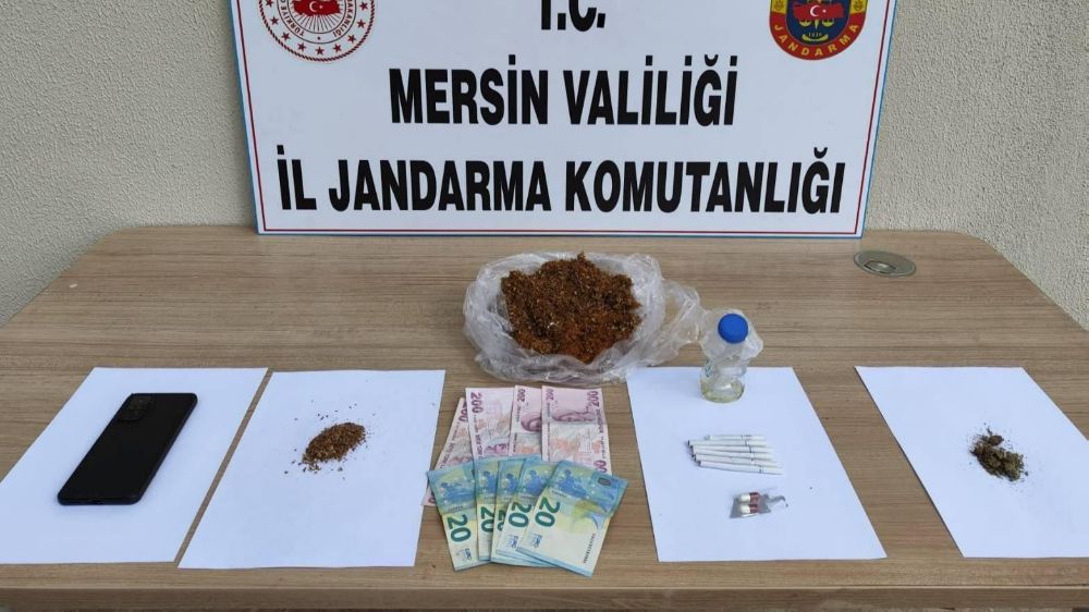 Mersin'de Uyuşturucu Operasyonu: 575 Gram AMG Maddesi Ele Geçirildi! -Haberler