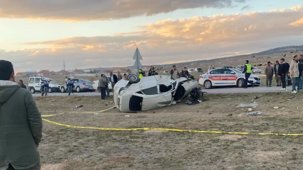 15 yaşındaki sürücünün öldüğü kaza güvenlik kamerasında