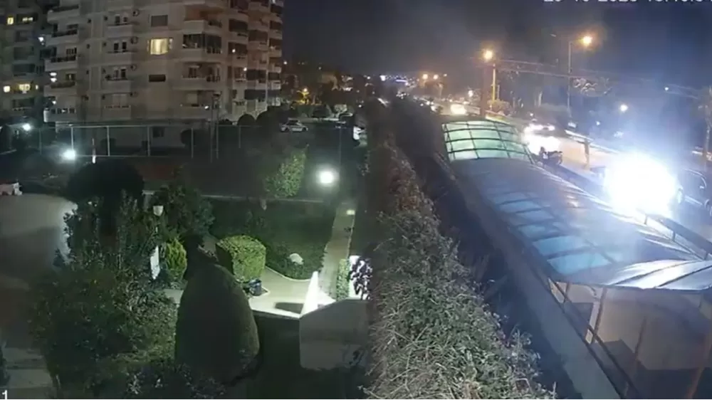 21 yaşındaki gencin hayatını kaybettiği kaza güvenlik kamerasında