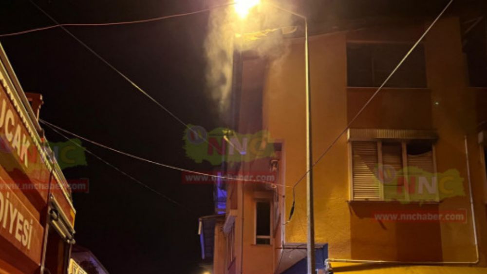 Bucak'ta ev yangını korkuttu